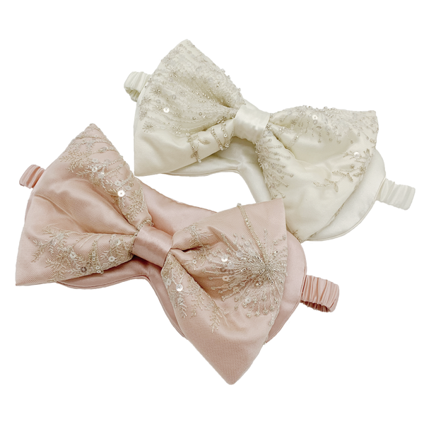 Lace Series: Silk Ribbon Eye Mask