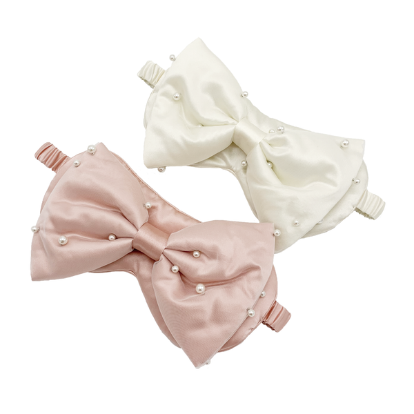 Precious Pearl Silk Bow with Eye Mask (WITHOUT Nanotech)